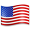 United States emoji on LG